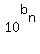 10%5Eb%5Bn%5D