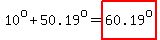 10%5Eo%2B50.19%5Eo=highlight%2860.19%5Eo%29