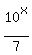 10%5Ex%2F7