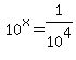 10%5Ex=1%2F10%5E4+