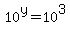 10%5Ey=10%5E3