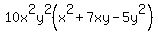 10+x%5E2y%5E2%28x%5E2+%2B+7xy+-+5y%5E2%29