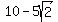 10-5sqrt%282%29