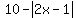 10-abs%282x-1%29