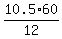 10.5%2A60%2F12