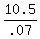 10.5%2F.07