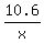 10.6%2Fx