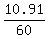 10.91%2F60