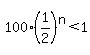 100%281%2F2%29%5En%3C1