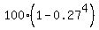 100%281-0.27%5E4%29