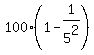 100%281-1%2F5%5E2%29