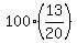 100%2813%2F20%29
