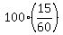 100%2815%2F60%29