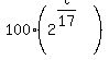 100%282%5E%28t%2F17%29%29