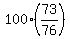 100%2873%2F76%29