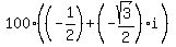 100%2A%28%28-1%2F2%29+%2B+%28-sqrt%283%29%2F2%29%2Ai%29%29