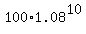 100%2A1.08%5E10