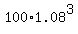 100%2A1.08%5E3