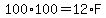 100%2A100+=+12%2AF