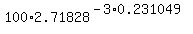 100%2A2.71828%5E%28-3%2A0.231049%29