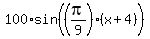 100%2Asin%28%28pi%2F9%29%2A%28x%2B4%29%29