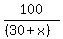 100%2F%28%2830%2Bx%29%29