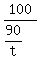 100%2F%2890%2Ft%29