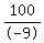 100%2F-9