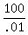 100%2F.01