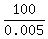 100%2F0.005