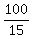 100%2F15