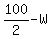 100%2F2-W