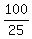 100%2F25