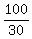 100%2F30