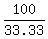 100%2F33.33