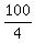 100%2F4
