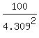 100%2F4.309%5E2