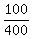 100%2F400