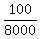 100%2F8000