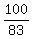 100%2F83