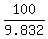 100%2F9.832