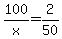 100%2Fx=2%2F50
