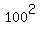 100%5E2