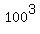 100%5E3