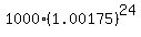1000%281.00175%29%5E24
