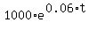 1000%2Ae%5E%280.06%2At%29