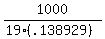 1000%2F%2819%28.138929%29%29