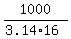 1000%2F%283.14%2A16%29