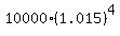 10000%2A%281.015%29%5E4