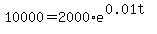 10000+=2000%2Ae%5E%280.01t%29